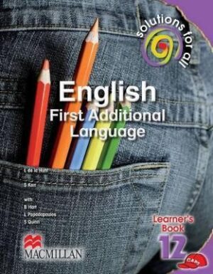 Solutions for all English: Gr 12: Learner's book: First additional language - 9781431013883