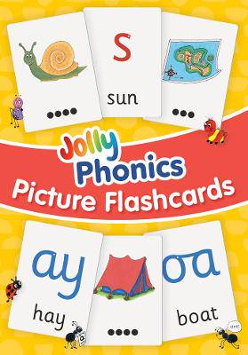 Jolly Phonics Picture Flash Cards: in Precursive Letters - 9781844144334