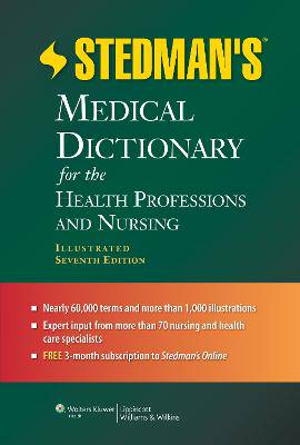 Stedmans Medical Dictionary - 9781608316922