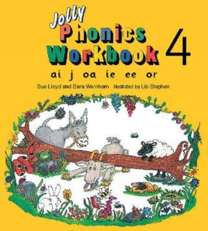 Jolly Phonics WorkBk 4 - 9781870946544