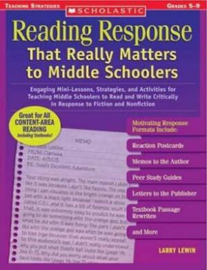 Reading Response That Really Matters to Middle Sch - 9780439796040
