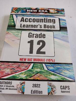 New Era Accounting G12 Textbook - 9781775850137
