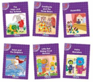 Core Purple General Fiction Readers (6 books): in Precursive Letters (British English Edition) - 9781835822784
