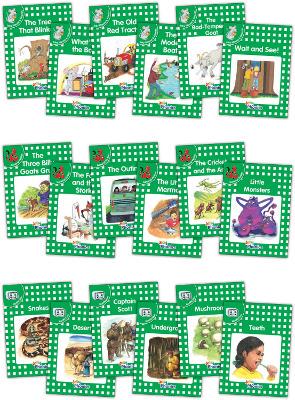 GOP JL Green Reader Inky|GF|NF pk 18 pre-cursive UKC - 9781844140909
