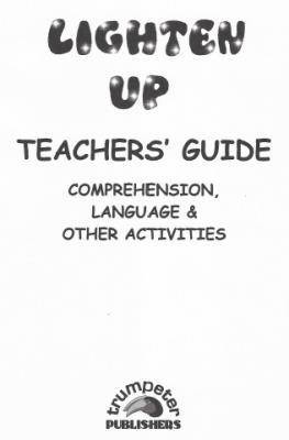Lighten Up Teacher's Guide - 9781920008642