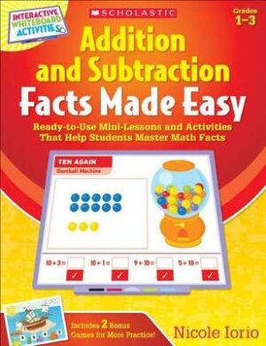 Addition & Subtraction Facts Made Easy G1-3 - 9780545197694