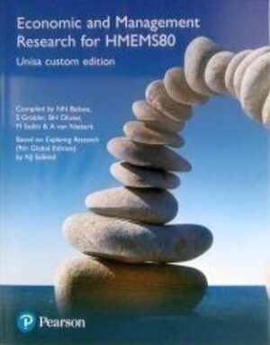 Economic and Management Research for HMEMS80. Unisa custom edition - 9781787267992