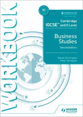 CIE IGCSE & O Level Business Studies WB - 9781510421257