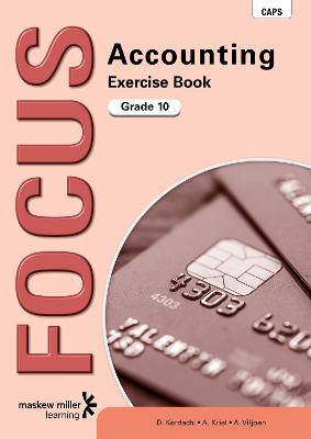 Focus Accounting Grade 10 Workbook - 9780636129719