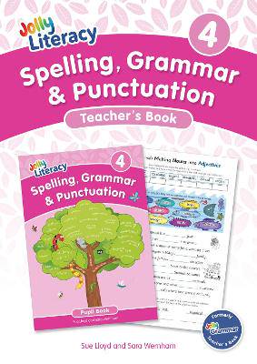 Spelling, Grammar & Punctuation Teacher's Book 4: In Precursive Letters (British English edition) - 9781835822104