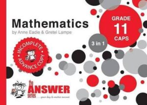 Mathematics G11 '3in1' (Answer Series) - 9781920558277