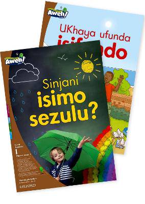 Aweh! isiXhosa Phonics: Sinjani isimo sezulu? and UKhaya ufunda isifundo: Level 1: Big Book 5: Grade 1 - 9780190433444