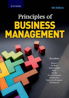 Principles of Business Management 5th Ed. - 9780190743307