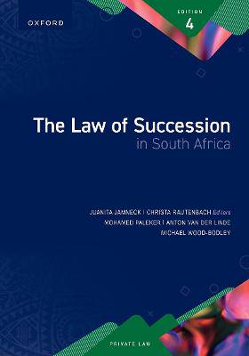 Law of Succession in South Africa - 9780190734930