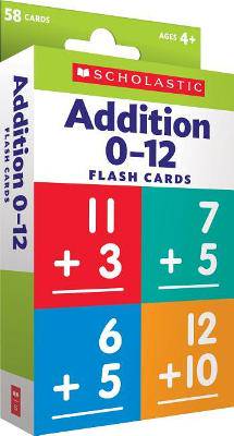 Flash Cards: Addition 0-12 - 9781338233544