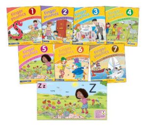 JL Finger Phonics Bk 1-7 print USP - 9781844146666
