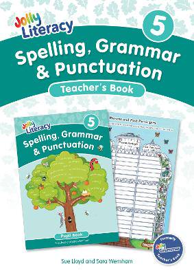 Spelling, Grammar & Punctuation Teacher's Book 5: In Precursive Letters (British English edition) - 9781835822111