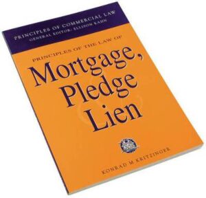Principles of the Law of Mortgage, Pledge and Lien - 9780702148132