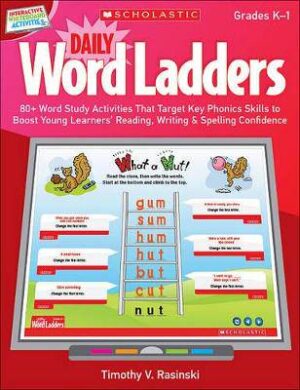 Daily Word Ladders G K-1 Bk with CD - 9780545374859