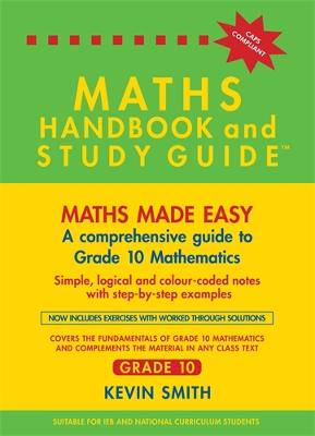 Maths Handbook & Study Guide G10 CAPS - 9780981437026