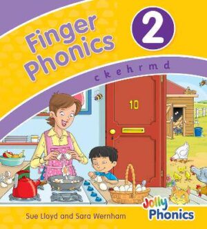 Finger Phonics Book 2: in Precursive Letters (British English edition) - 9781844146444