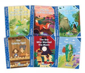 JL Blue Folktale Reader Bk1-6 print USP - 9781835821176
