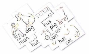Jolly Phonics Stencilets (Pk 8) (Pre-Cursive) - 9781870946353