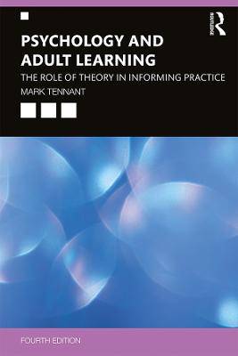 Psychology and Adult Learning  4th ed - 9780367086015