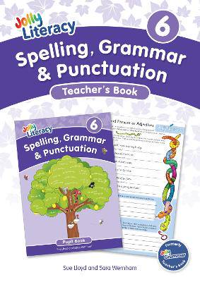 Spelling, Grammar & Punctuation Teacher's Book 6: In Precursive Letters (British English edition) - 9781835822128