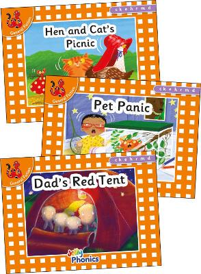 JL Orange Readers pre-cursive Set 2 Pk 3 UKC - 9781844145751