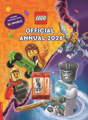LEGO (R) Books. Official Annual 2026 (with Zane LEGO NINJAGO (R) minifigure) - 9781837251100