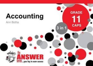 Accounting G11 '3in1' (Answer Series) - 9781920558338