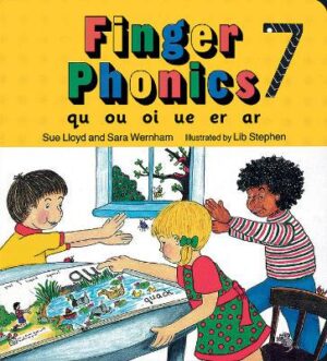 Jolly Phonics Finger Phonics Bk 7 - 9781870946308