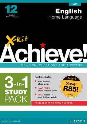 X-Kit Achieve English HL G12 Study Pack - 9781776102075
