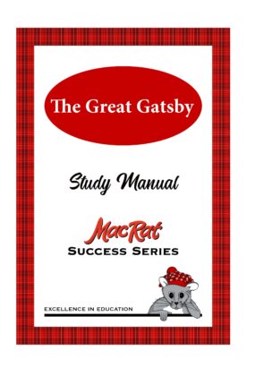 Great Gatsby Study Manual (Macrat) - 9781874939085
