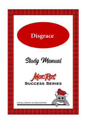 Disgrace Study Manual (Macrat) - 9781919914176