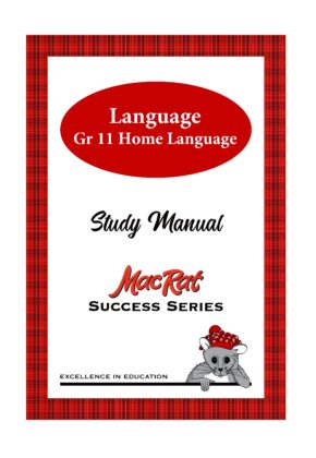 Language Study Manual: Home Language: G11: Workbook (Macrat) - 9781919914220