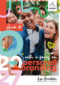 Decisions: Life Orientation With a Focus on: Personal Branding G10 Workbook (2027) - 9781991258809