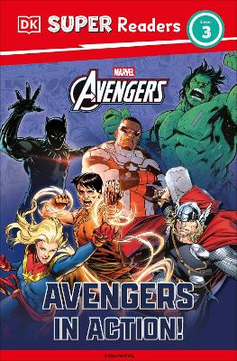 DK Super Readers Level 3 Marvel Avengers in Action - 9780241787694