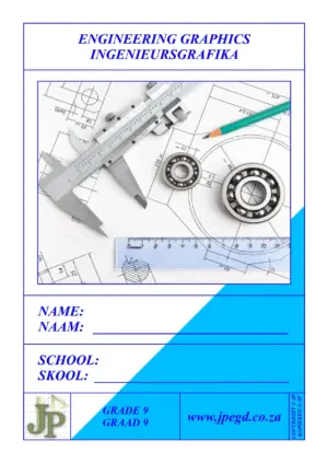 Engineering Graphics G9 Workbook (JPEGD) - 9780639956824