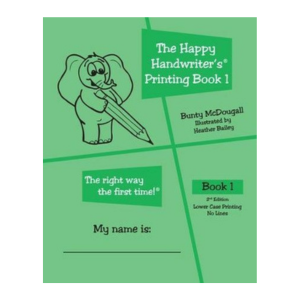 Happy Handwriter's Printing Workbook 1 - 9780620641395